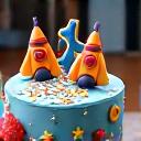 子供の誕生日ケーキ